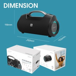 Buy SonicGear StudioBeats III Powerful 120W Portable IPx6 Waterproof Speaker wit... in Cyprus, Nicosia, Limassol, Larnaka, Pafos