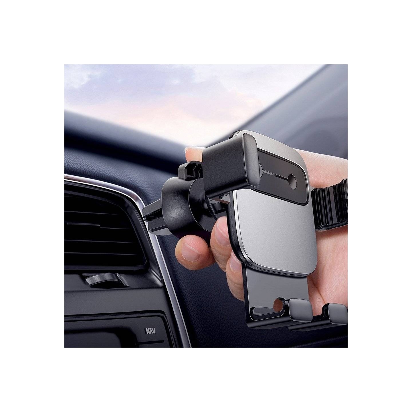 Baseus Car Holder - AirVent CUBE GRAVITY — Buy in Cyprus with Fast Delivery
