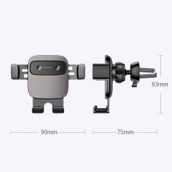 Buy Baseus Car Holder - AirVent CUBE GRAVITY in Cyprus, Nicosia, Limassol, Larnaka, Pafos