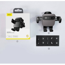 Buy Baseus Car Holder - AirVent CUBE GRAVITY in Cyprus, Nicosia, Limassol, Larnaka, Pafos