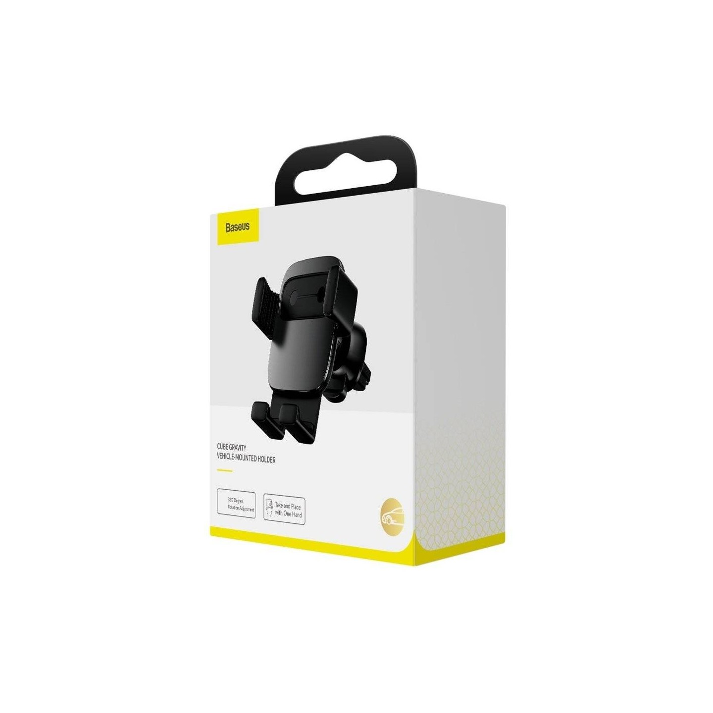 Baseus Car Holder - AirVent CUBE GRAVITY — Buy in Cyprus with Fast Delivery