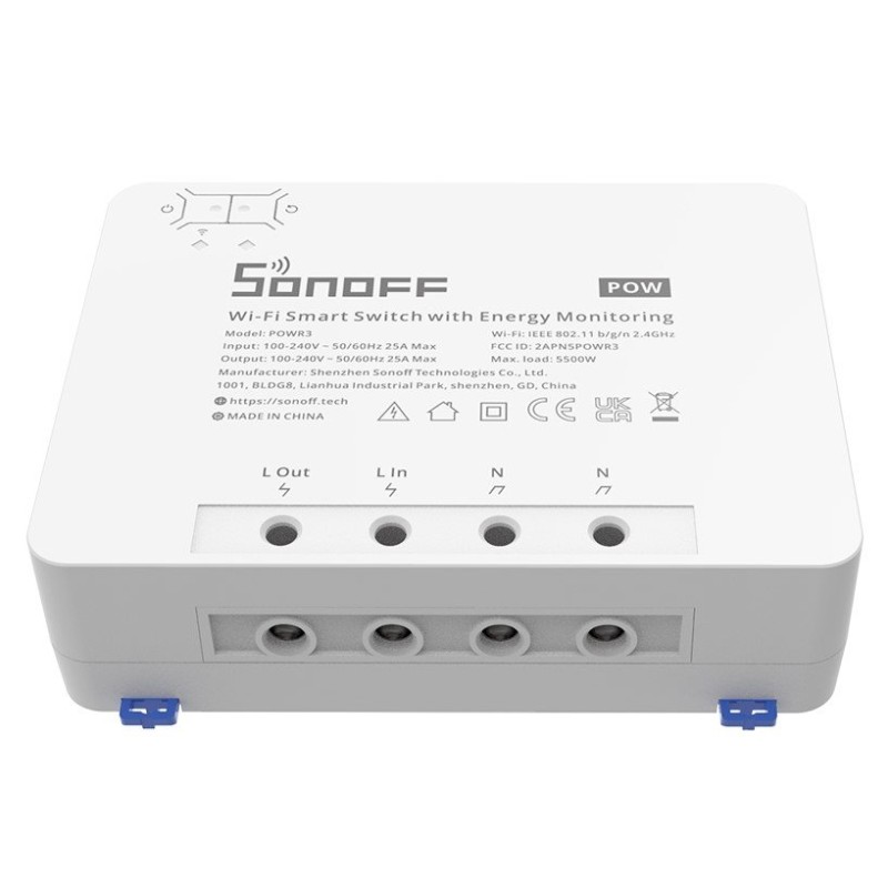 Buy Sonoff 25A WiFi Smart Switch - Pow R3 - 25A WiFi Smart Switch in Cyprus, Nicosia, Limassol, Larnaka, Pafos