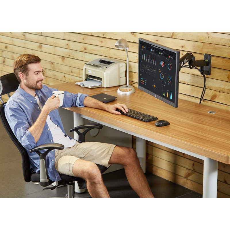 NBMounts F150v2 TV Monitor Wall Mount Dual Arms 10x10 (Boxed) — Buy in Cyprus with Fast Delivery