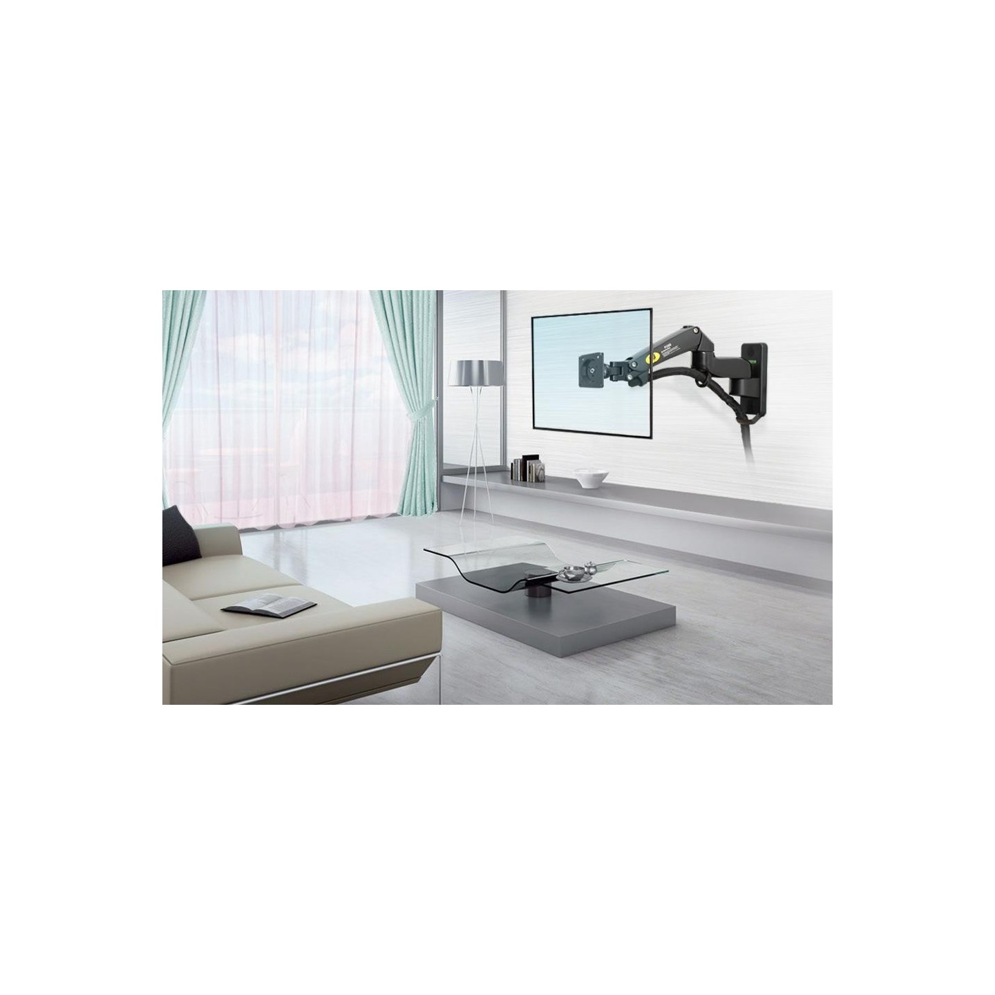 NBMounts F150v2 TV Monitor Wall Mount Dual Arms 10x10 (Boxed) — Buy in Cyprus with Fast Delivery