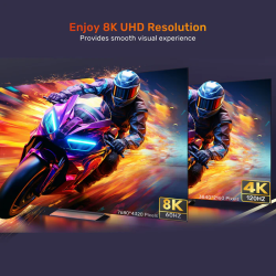 Buy Unitek HDMI Extension - C11091A - 2.1 Male to Female 2.0m 8K60Hz in Cyprus, Nicosia, Limassol, Larnaka, Pafos