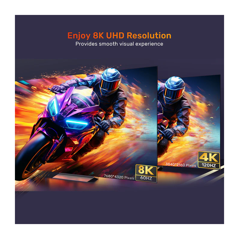 Buy Unitek HDMI Extension - C11091A - 2.1 Male to Female 2.0m 8K60Hz in Cyprus, Nicosia, Limassol, Larnaka, Pafos