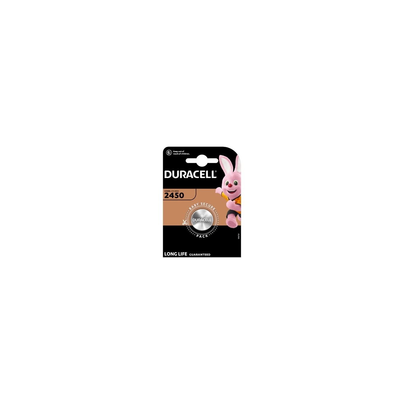 Duracell Lithium Battery - CR2450 - 1pc Battery — Buy in Cyprus with Fast Delivery