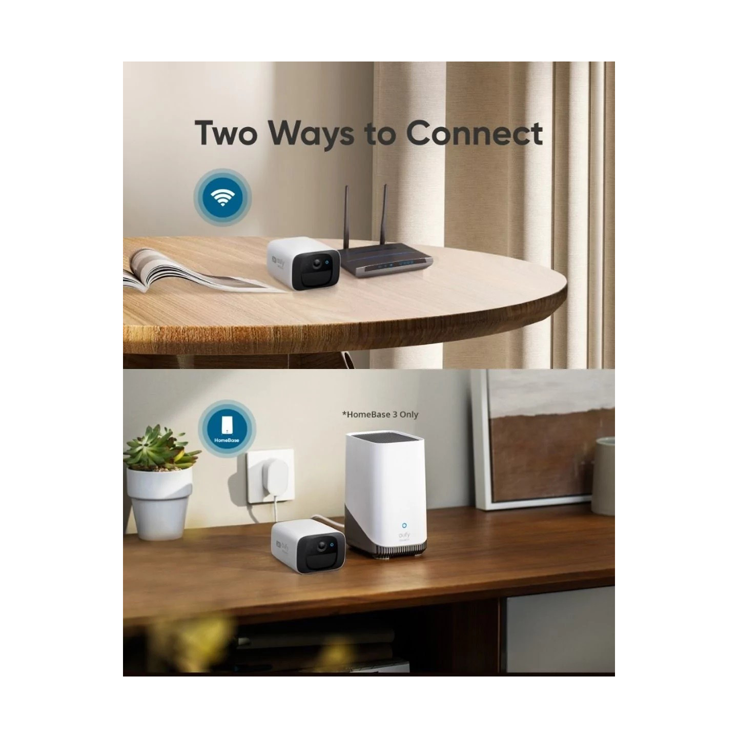 Anker Eufy - C210 - 4MP AI Camera with Solar Panel (Works with Homebase 3) — Buy in Cyprus with Fast Delivery