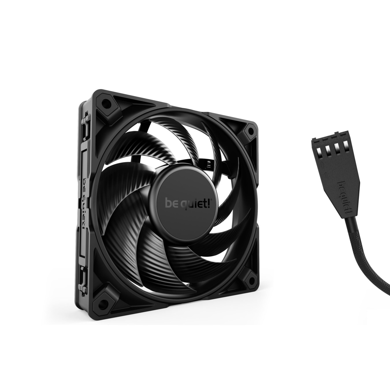 be quiet! SilentWings PRO 4 120mm PWM Case Fan - Black, 4-pin PWM, 3000 RPM — Buy in Cyprus with Fast Delivery