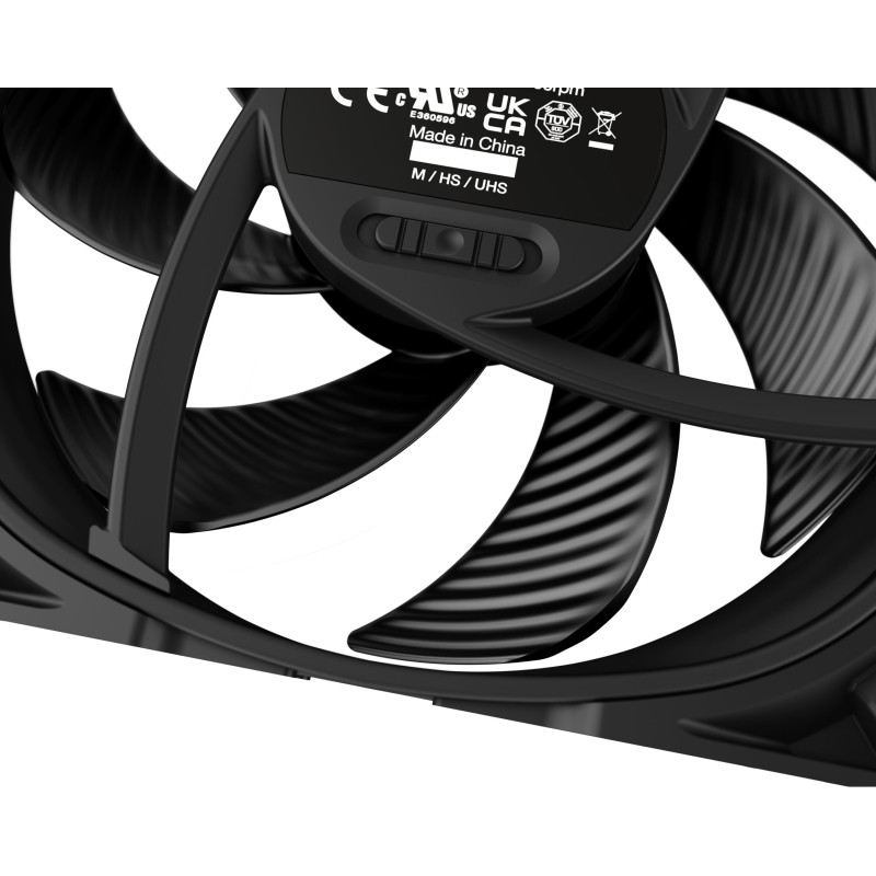 Buy be quiet! SilentWings PRO 4 120mm PWM Case Fan - Black, 4-pin PWM, 3000 RPM in Cyprus, Nicosia, Limassol, Larnaka, Pafos
