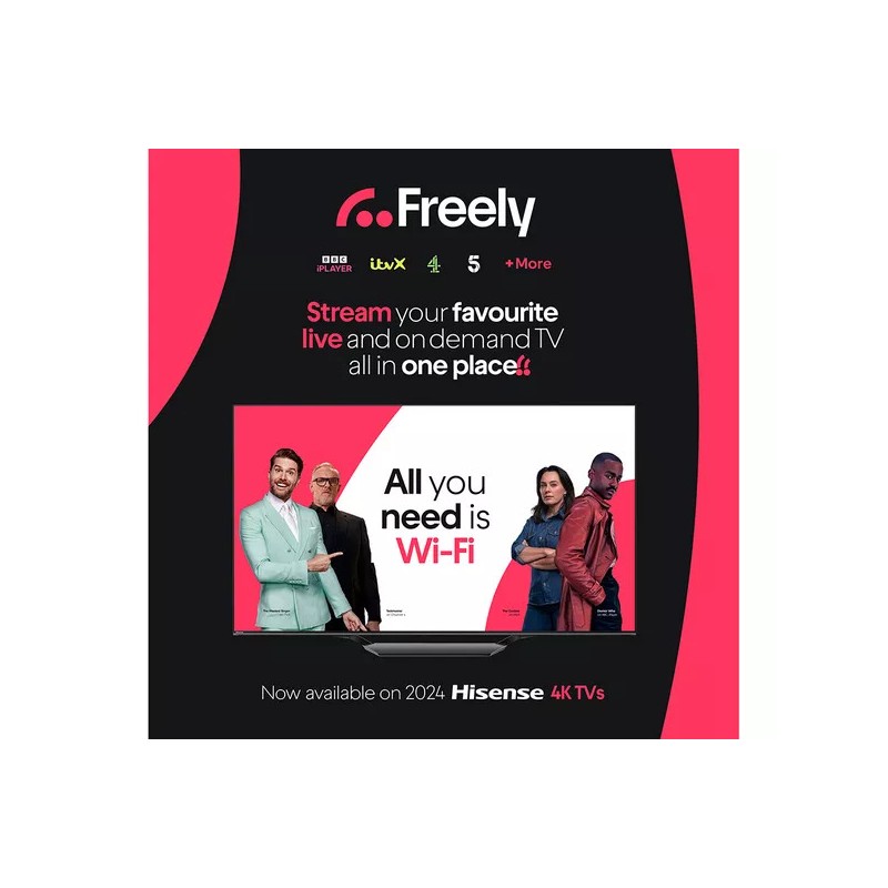 Buy Hisense 65'' 4K Smart QLED TV - 65A7NQ - 65'' 4K Smart QLED TV in Cyprus, Nicosia, Limassol, Larnaka, Pafos