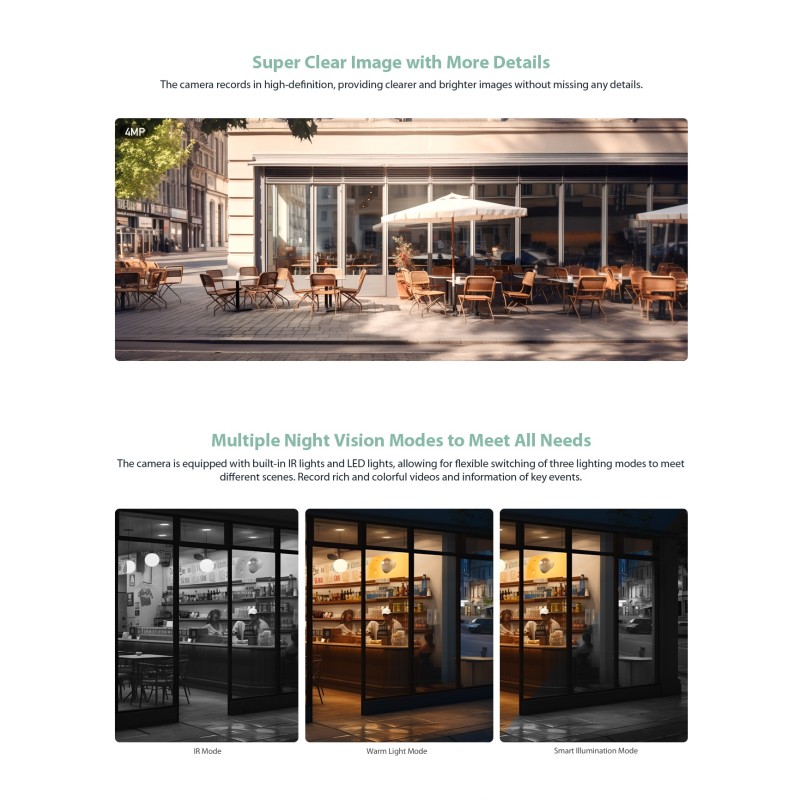 Buy Dahua IP 4.0MP 2.8mm Wifi Bullet Dual Illumination - F4C-PV - IP, 4.0MP, 2.8... in Cyprus, Nicosia, Limassol, Larnaka, Pafos