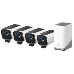 Buy Anker Eufy Security Camera Kit - eufyCam S3 Pro - 4Pack & Homebase3 in Cyprus, Nicosia, Limassol, Larnaka, Pafos