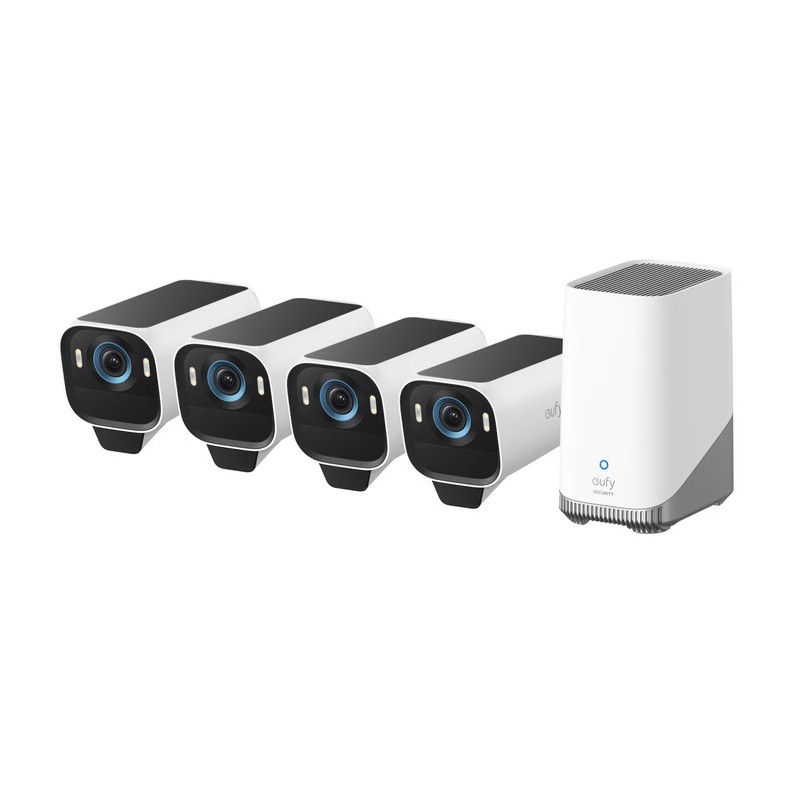 Buy Anker Eufy Security Camera Kit - eufyCam S3 Pro - 4Pack & Homebase3 in Cyprus, Nicosia, Limassol, Larnaka, Pafos