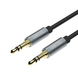 Buy Unitek Audio Cable - Y-C926ABK - 3.5mm to 3.5mm Audio Cable 1.0m in Cyprus, Nicosia, Limassol, Larnaka, Pafos