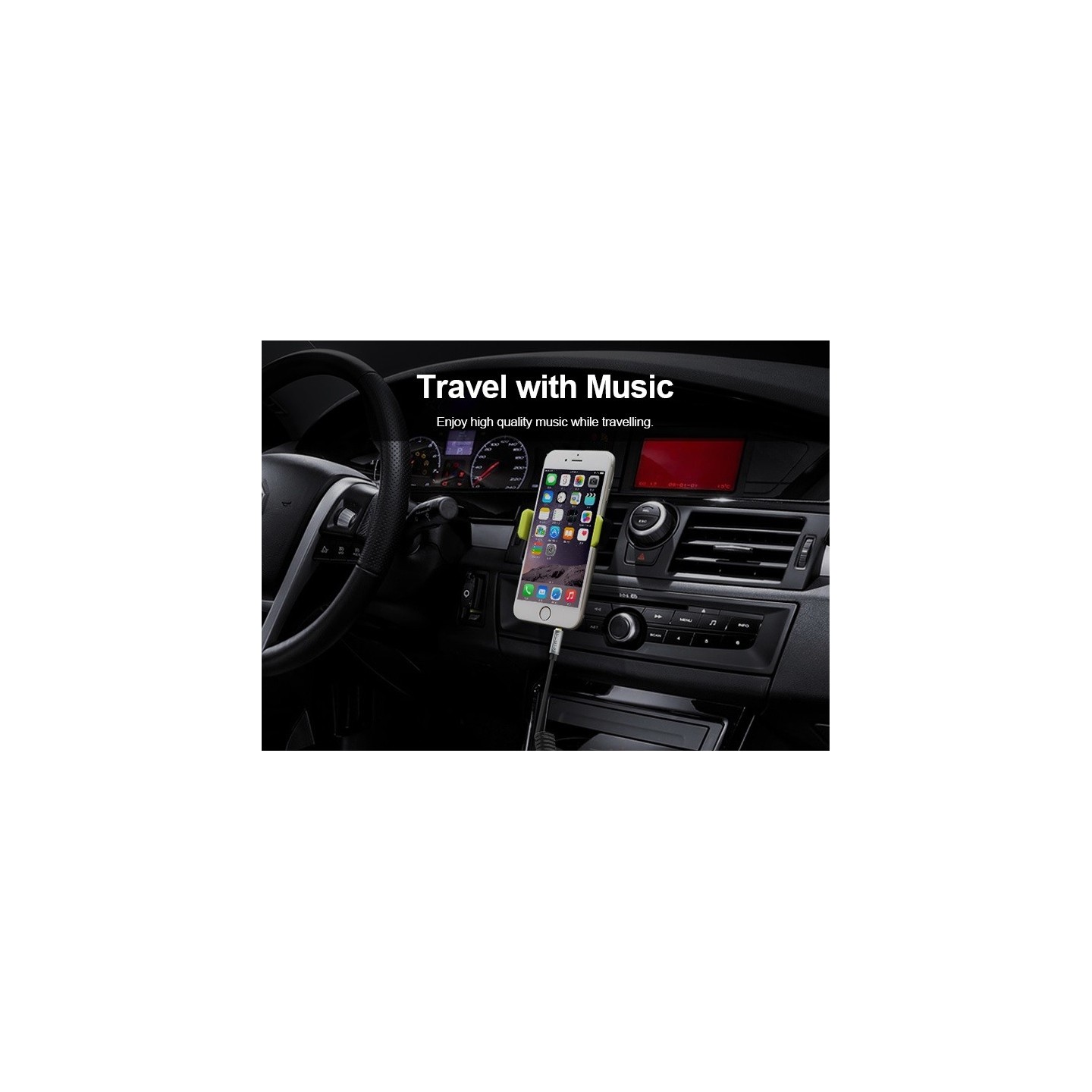 Unitek Audio Cable - Y-C926ABK - 3.5mm to 3.5mm Audio Cable 1.0m — Buy in Cyprus with Fast Delivery