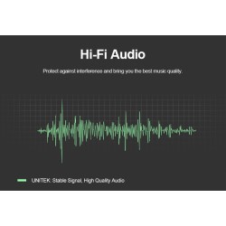 Buy Unitek Audio Cable - Y-C926ABK - 3.5mm to 3.5mm Audio Cable 1.0m in Cyprus, Nicosia, Limassol, Larnaka, Pafos