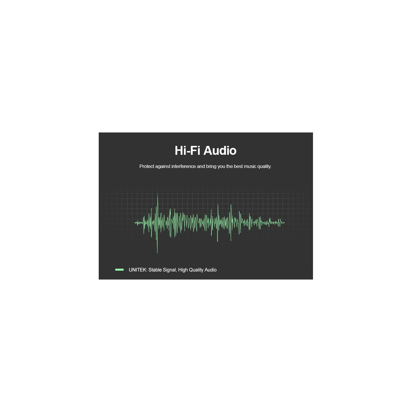 Unitek Audio Cable - Y-C926ABK - 3.5mm to 3.5mm Audio Cable 1.0m — Buy in Cyprus with Fast Delivery