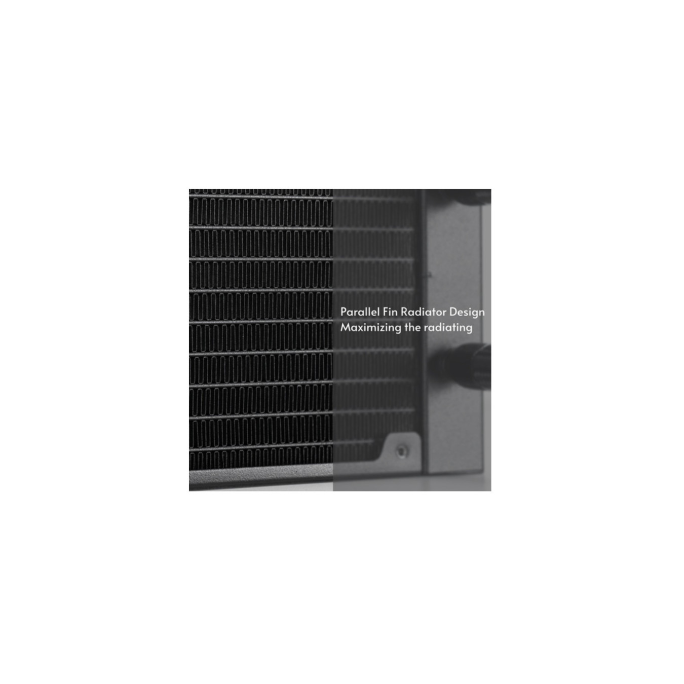 CHIEFTEC ICEBERG 360 Dark - 360mm AIO Liquid Cooler, 3x120mm PWM Fans, ARGB Infinity Mirror — Buy in Cyprus with Fast Delivery
