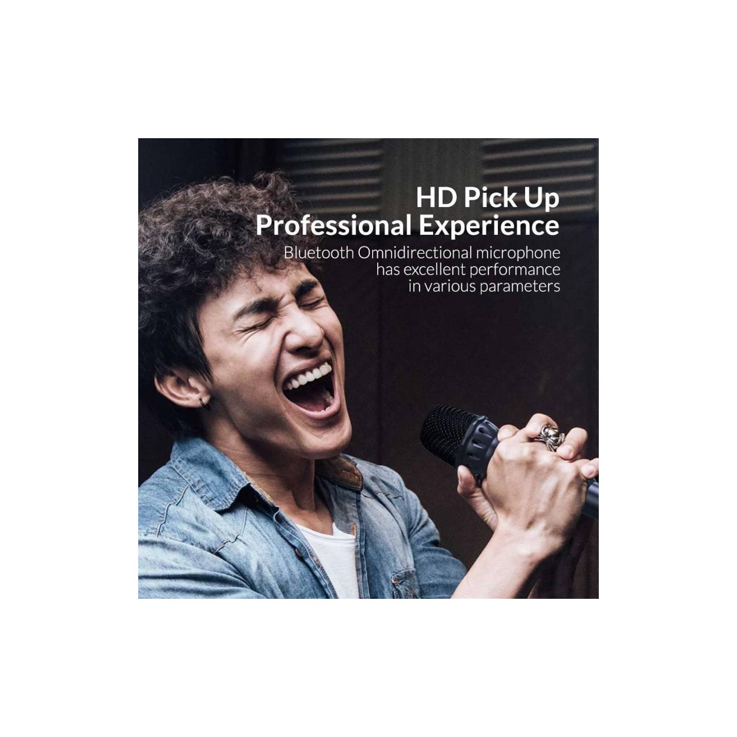 "SonicGear Portable Karaoke Kids Speaker BT Wireless Dual Mics iOX - K800 - Black" — Buy in Cyprus with Fast Delivery