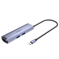 Buy Unitek USB-C Hub - H1112F - USB3.0 HDMI GB PD100W in Cyprus, Nicosia, Limassol, Larnaka, Pafos