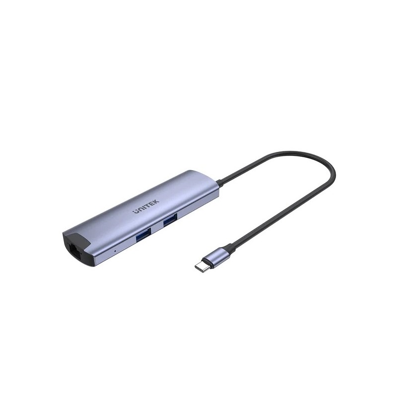 Buy Unitek USB-C Hub - H1112F - USB3.0 HDMI GB PD100W in Cyprus, Nicosia, Limassol, Larnaka, Pafos