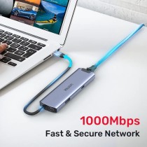 Unitek H1112F USB-C Hub – 2x USB3.0 HDMI 4K PD100W | Armenius Store