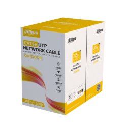 Buy Dahua CAT5e OFC Cable - PFM920-5EU - 305m 0.50mm Outdoor Black in Cyprus, Nicosia, Limassol, Larnaka, Pafos