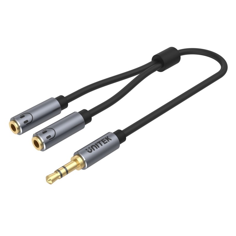 Buy Unitek Headphone Splitter Cable - Y-C956ABK - 3.5mm Headphone Splitter Cable... in Cyprus, Nicosia, Limassol, Larnaka, Pafos