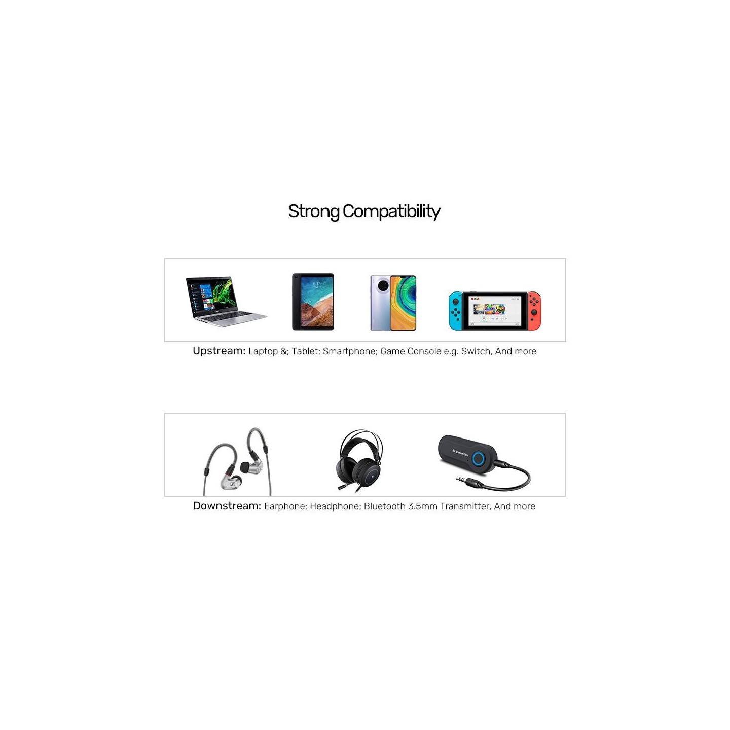 Unitek Headphone Splitter Cable - Y-C956ABK - 3.5mm Headphone Splitter Cable 0.2m — Buy in Cyprus with Fast Delivery