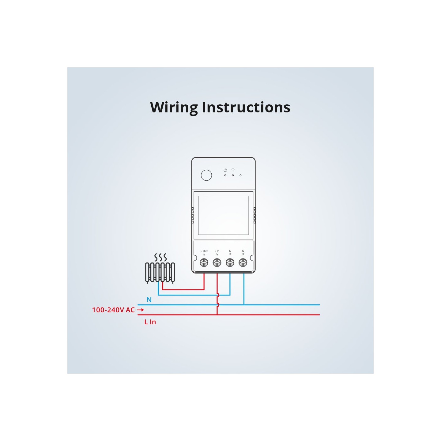 Sonoff WiFi Smart Switch POW Elite Smart Power Meter - POWR320D - 20A — Buy in Cyprus with Fast Delivery