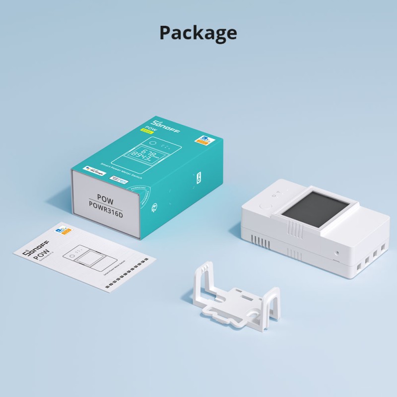 Buy Sonoff WiFi Smart Switch POW Elite Smart Power Meter - POWR320D - 20A in Cyprus, Nicosia, Limassol, Larnaka, Pafos