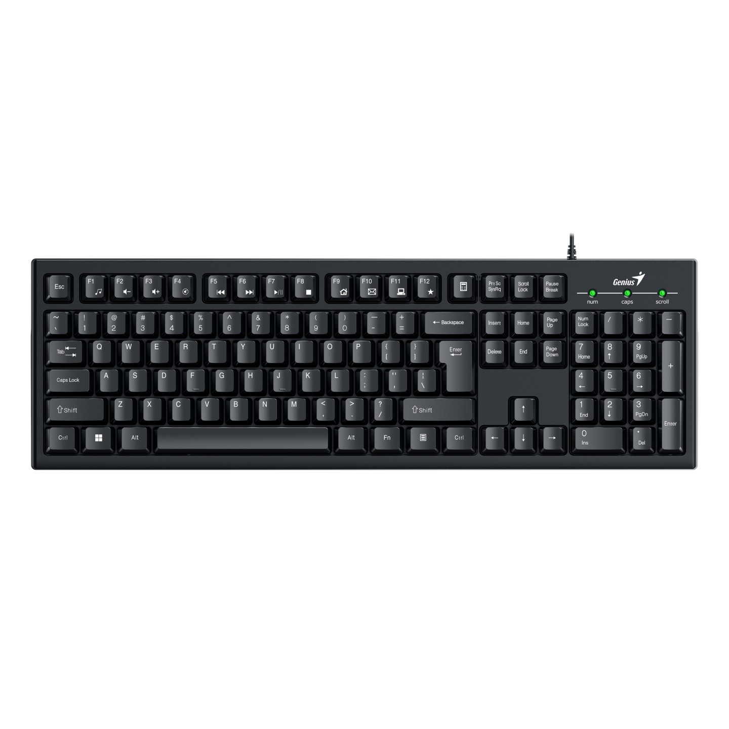 Genius KB-100 Wired Smart Keyboard English Copilot - USB (Boxed) — Buy in Cyprus with Fast Delivery