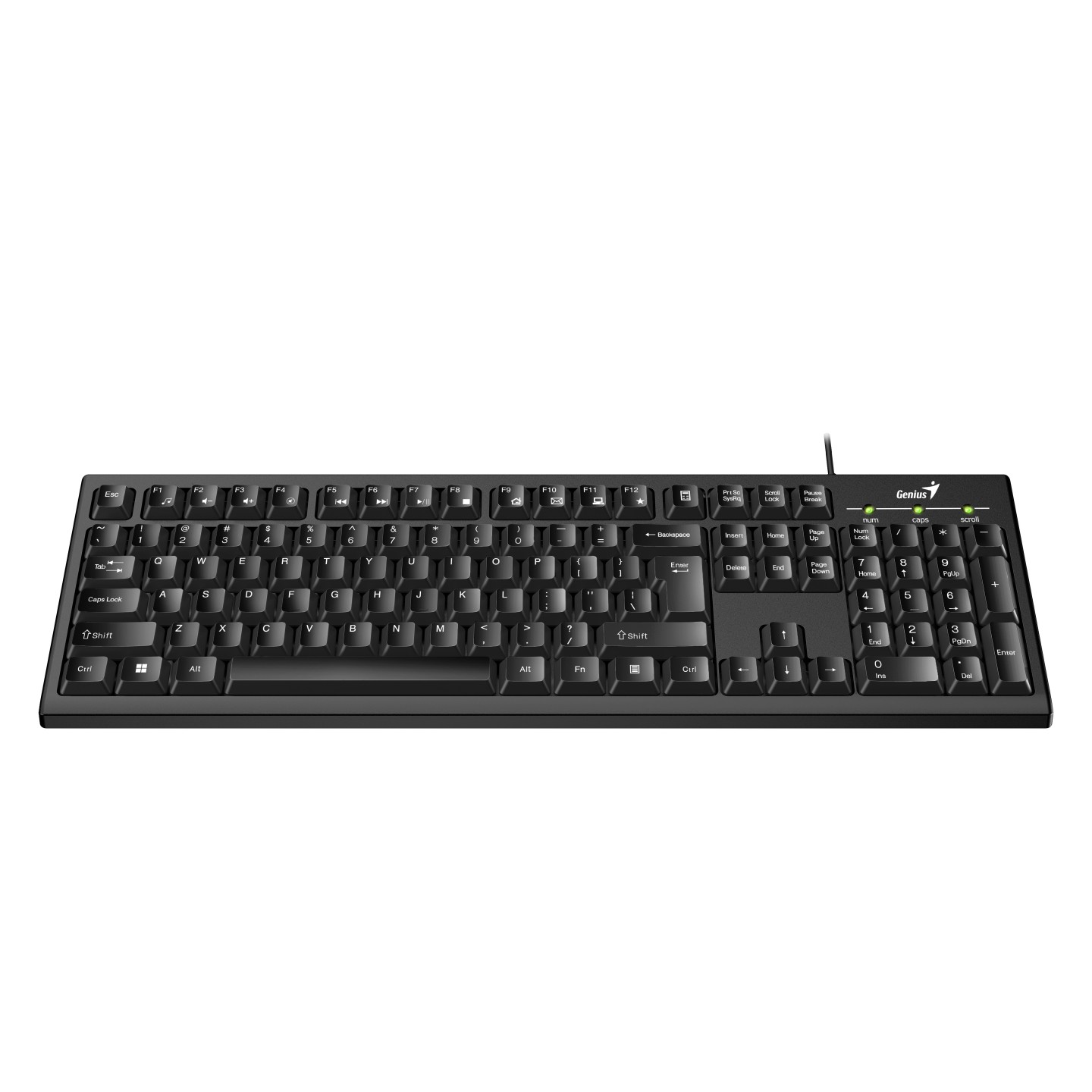 Genius KB-100 Wired Smart Keyboard English Copilot - USB (Boxed) — Buy in Cyprus with Fast Delivery