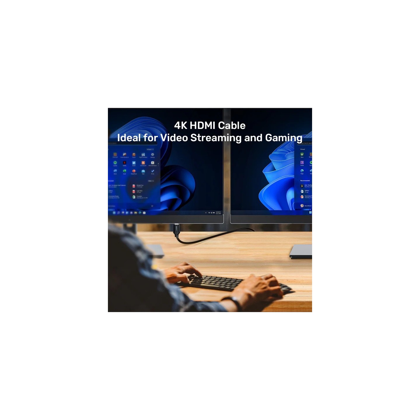 Unitek HDMI 2.0 Cable 5.0m CCS Economy - C11079BK-5M - HDMI 2.0 Cable 5.0m CCS Economy — Buy in Cyprus with Fast Delivery