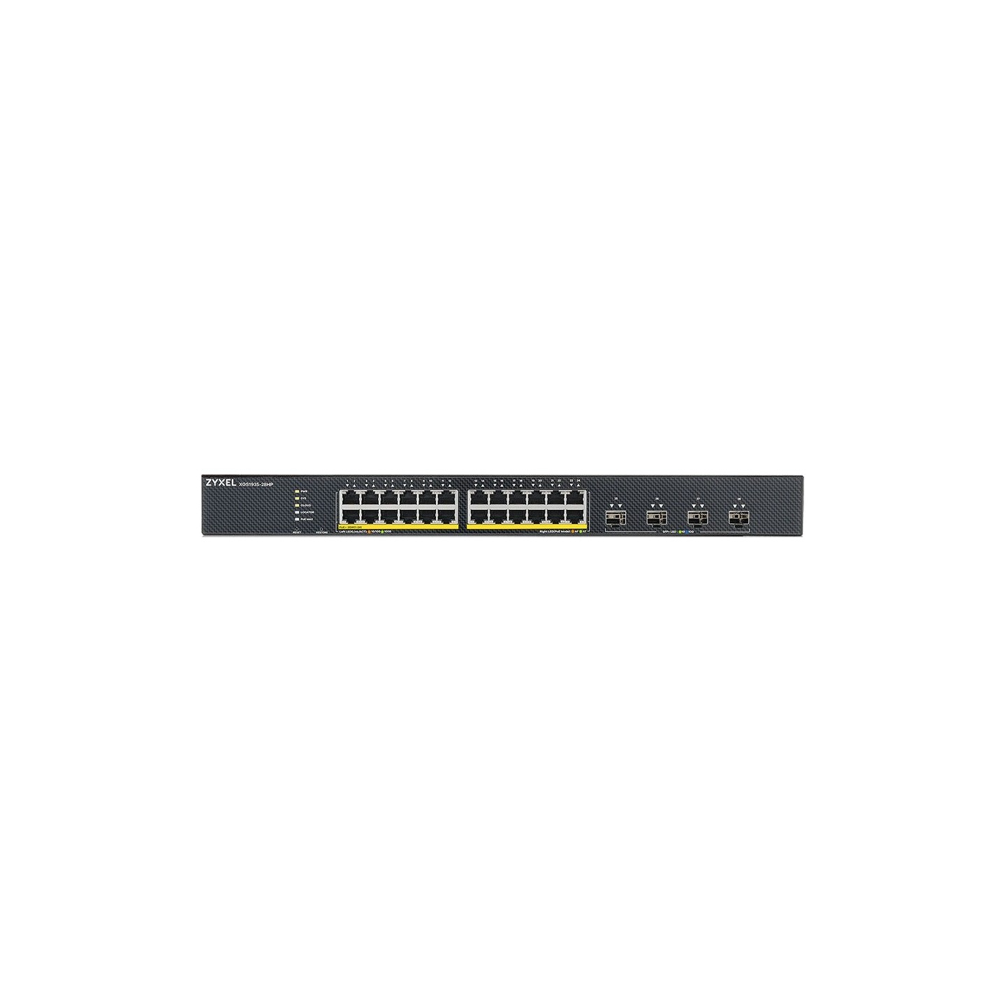 Zyxel Switch PoE Gigabit Managed Cloud L3 Lite - XGS1935-28HP - 24PoE + 4SFP+ 375W — Buy in Cyprus with Fast Delivery