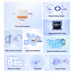 Buy Sonoff WiFi Smart Switch - MINI R4 - WiFi in Cyprus, Nicosia, Limassol, Larnaka, Pafos