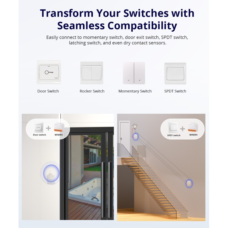 Buy Sonoff WiFi Smart Switch - MINI R4 - WiFi in Cyprus, Nicosia, Limassol, Larnaka, Pafos