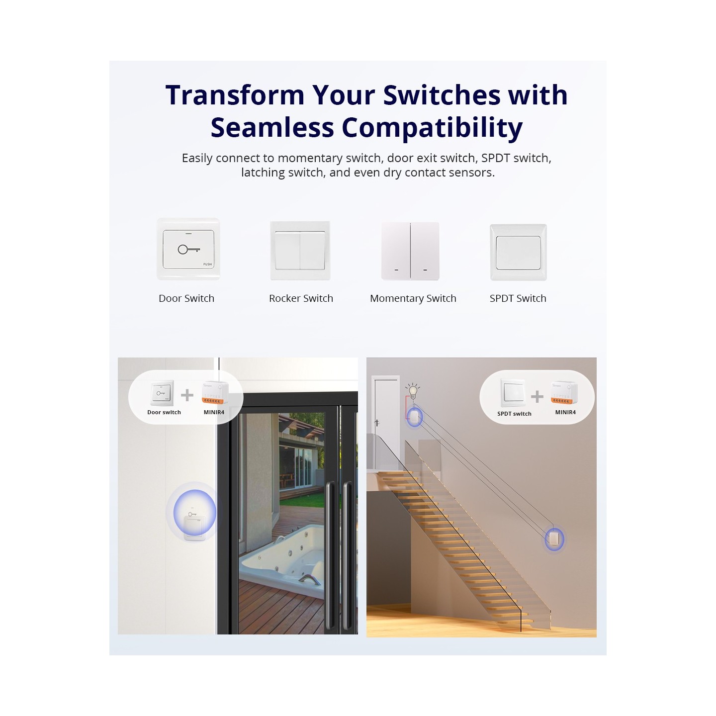 Sonoff WiFi Smart Switch - MINI R4 - WiFi — Buy in Cyprus with Fast Delivery