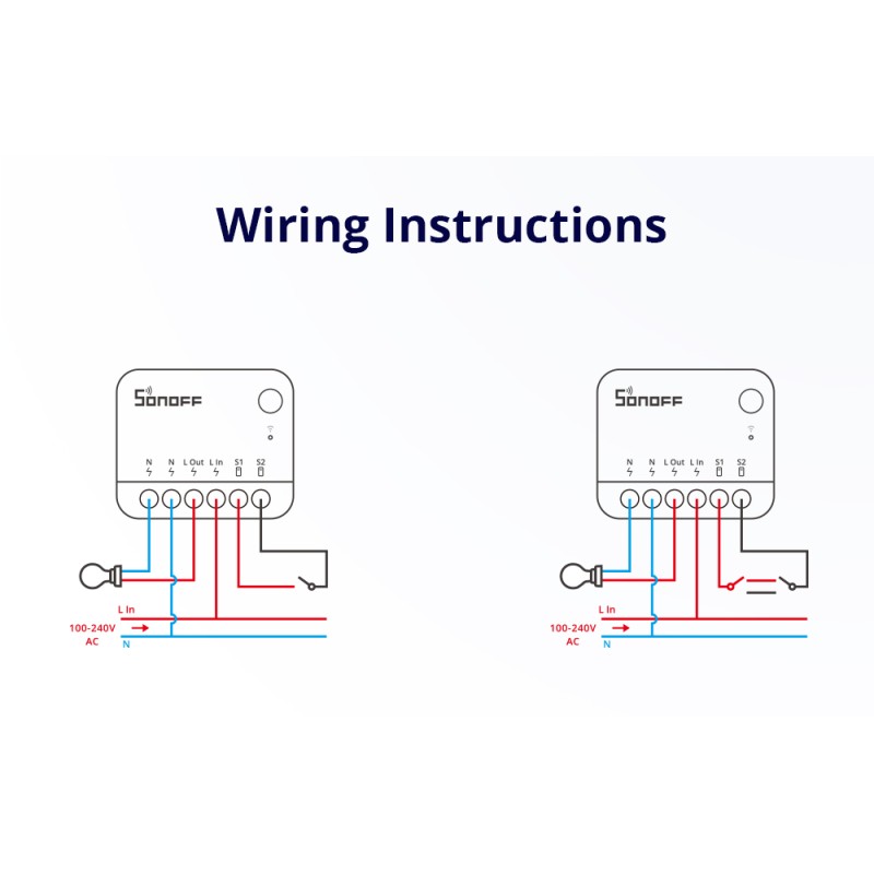 Buy Sonoff WiFi Smart Switch - MINI R4 - WiFi in Cyprus, Nicosia, Limassol, Larnaka, Pafos