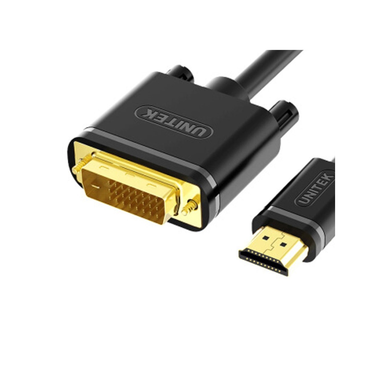 Unitek VC HDMI to DVI 24+1 1.5m Cable (Dual Direction) - Y-C217E - HDMI to DVI 24+1 1.5m Cable (Dual Direction)