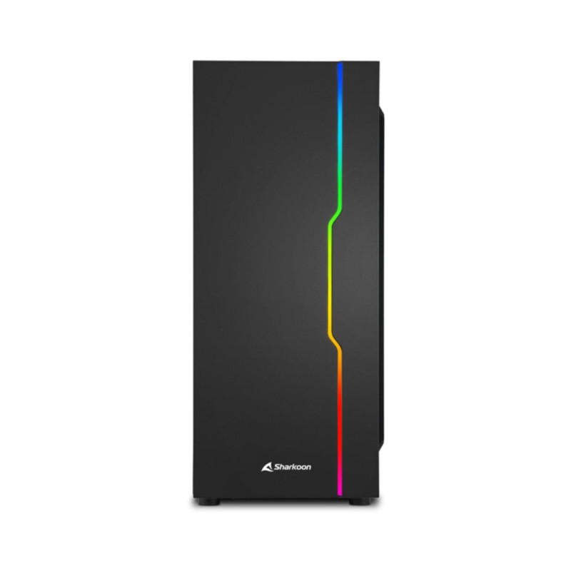 Buy Sharkoon RGB Slider - Mid Tower PC Case - Black, Tempered Glass, RGB, ATX/mA... in Cyprus, Nicosia, Limassol, Larnaka, Pafos