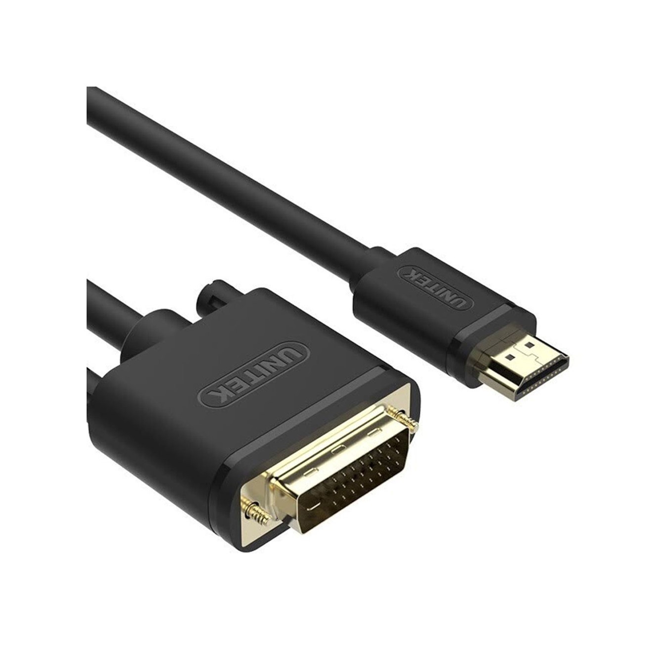 Unitek VC HDMI to DVI 24+1 1.5m Cable (Dual Direction) - Y-C217E - HDMI to DVI 24+1 1.5m Cable (Dual Direction)