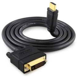 Buy Unitek VC HDMI to DVI 24+1 1.5m Cable (Dual Direction) - Y-C217E - HDMI to D... in Cyprus, Nicosia, Limassol, Larnaka, Pafos