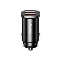 Buy Baseus Sq Metal Dual QC3.0 30W Car Charger - CCALL-DS01 - Sq Metal Dual QC3.... in Cyprus, Nicosia, Limassol, Larnaka, Pafos