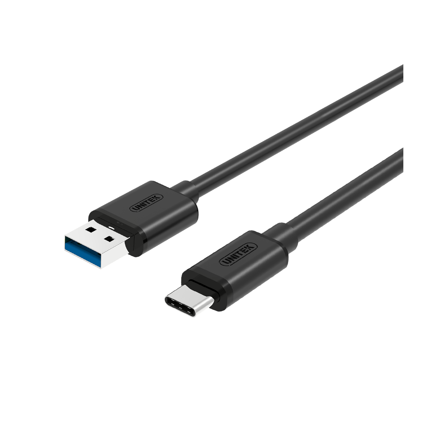 Unitek Y-C474BK USB-A to USB-C 3.1 Cable 1.0m - Black (Boxed) — Buy in Cyprus with Fast Delivery