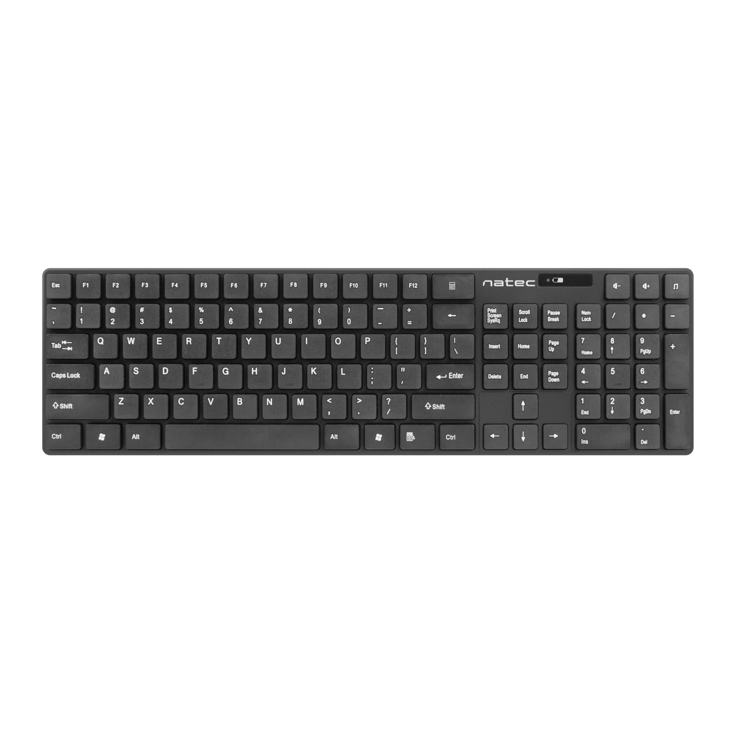 Natec Stingray Wireless Keyboard & Mouse Combo NZB-1440 - Black (Boxed) — Buy in Cyprus with Fast Delivery