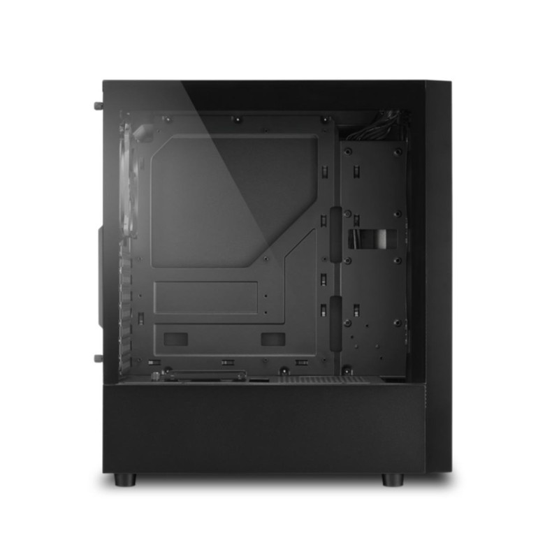 Buy Sharkoon RGB Slider - Mid Tower PC Case - Black, Tempered Glass, RGB, ATX/mA... in Cyprus, Nicosia, Limassol, Larnaka, Pafos