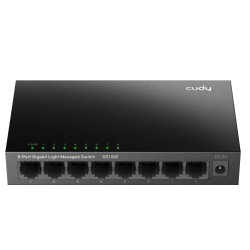 Buy Cudy Switch - GS108E - Gigabit Ethernet Light Managed 8-Port in Cyprus, Nicosia, Limassol, Larnaka, Pafos