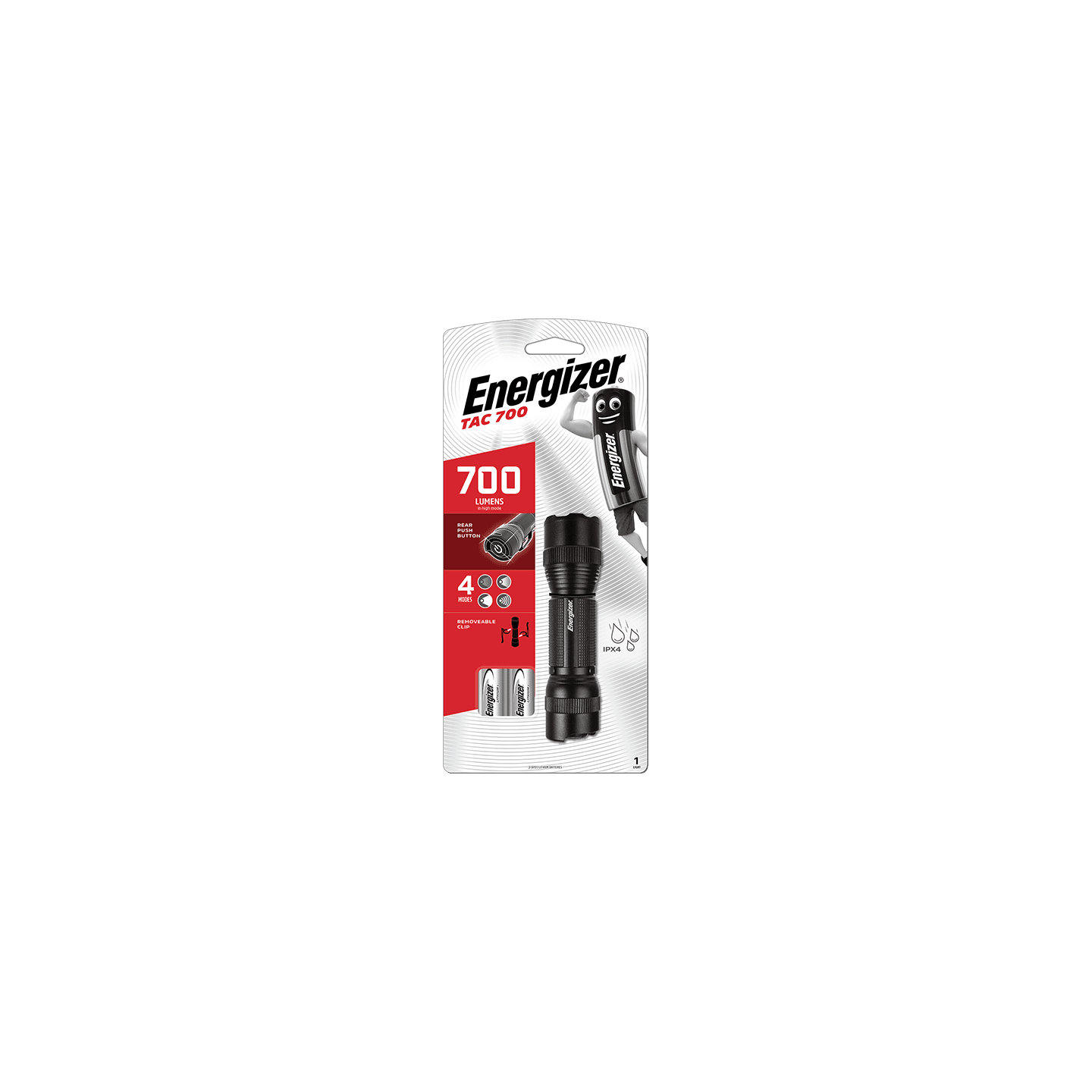 Energizer Light Torch - 700 Lumens (2xCR123) - Tactical 700 — Buy in Cyprus with Fast Delivery